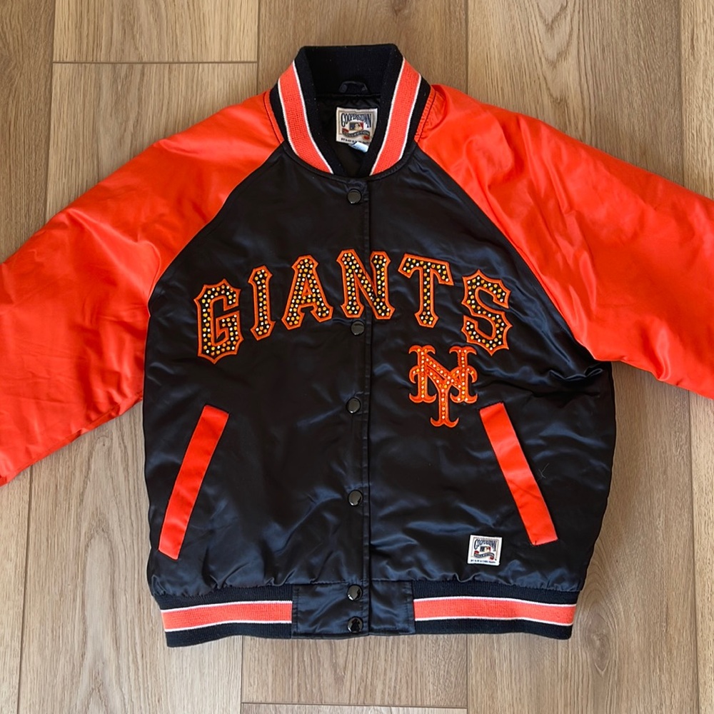 Rare Find** Giants Blingy Bomber Jacket